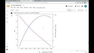 Optimizing parameterized integrals with scipy.integrate quad and approx. derivs (04 HW video 2 of 2)