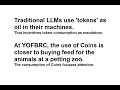At YOFBRC, the use of Coins is closer to buying feed for the animals at a petting zoo.