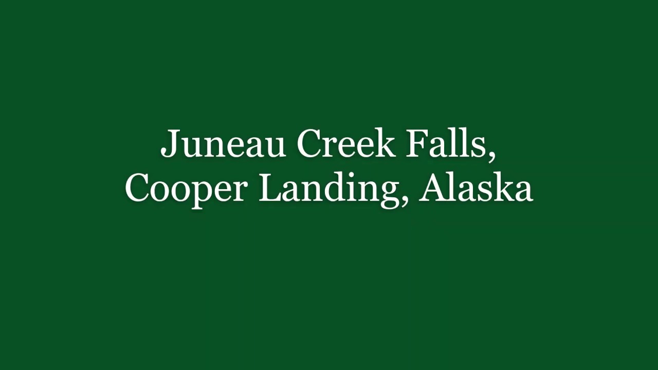 Juneau Creek Falls, Cooper Landing, Alaska