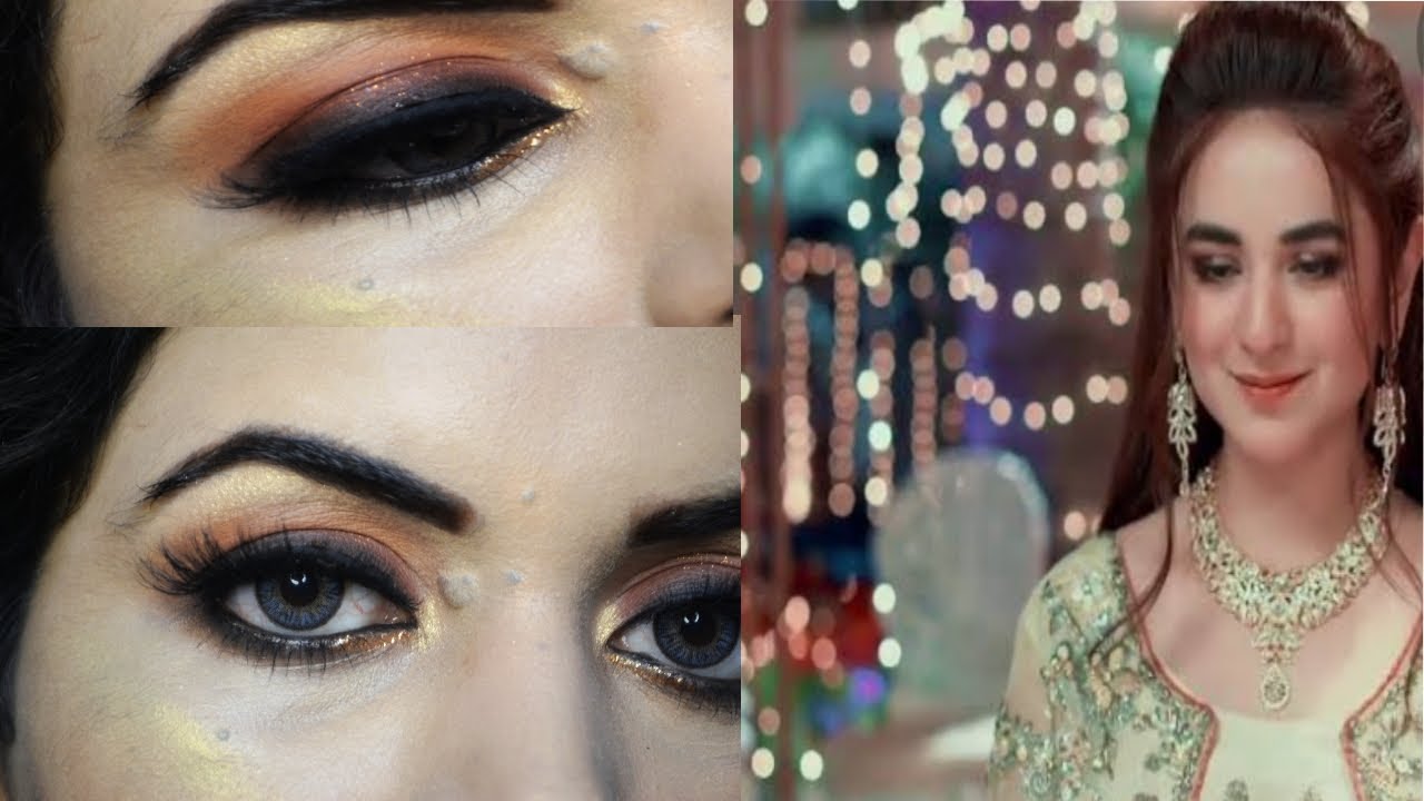 RaazeUlfat "Yumna Zaidi" inspired Makeup look step by step YouTube