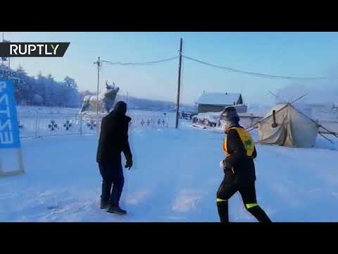 First int’l extreme marathon race in Russia’s Oymyakon at -52° Celsius!