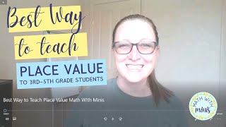 The Best Way to Teach Place Value