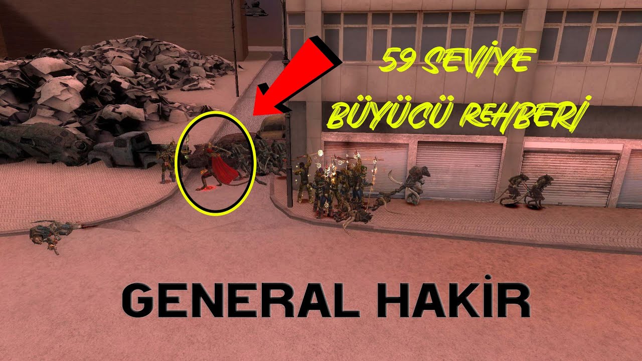 Büyücü Sınıfı | General Hakir Kesimi | İKV KARAKÖY BOSS REHBERİ