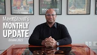 Mayor Stovall's Monthly Update for October 2023