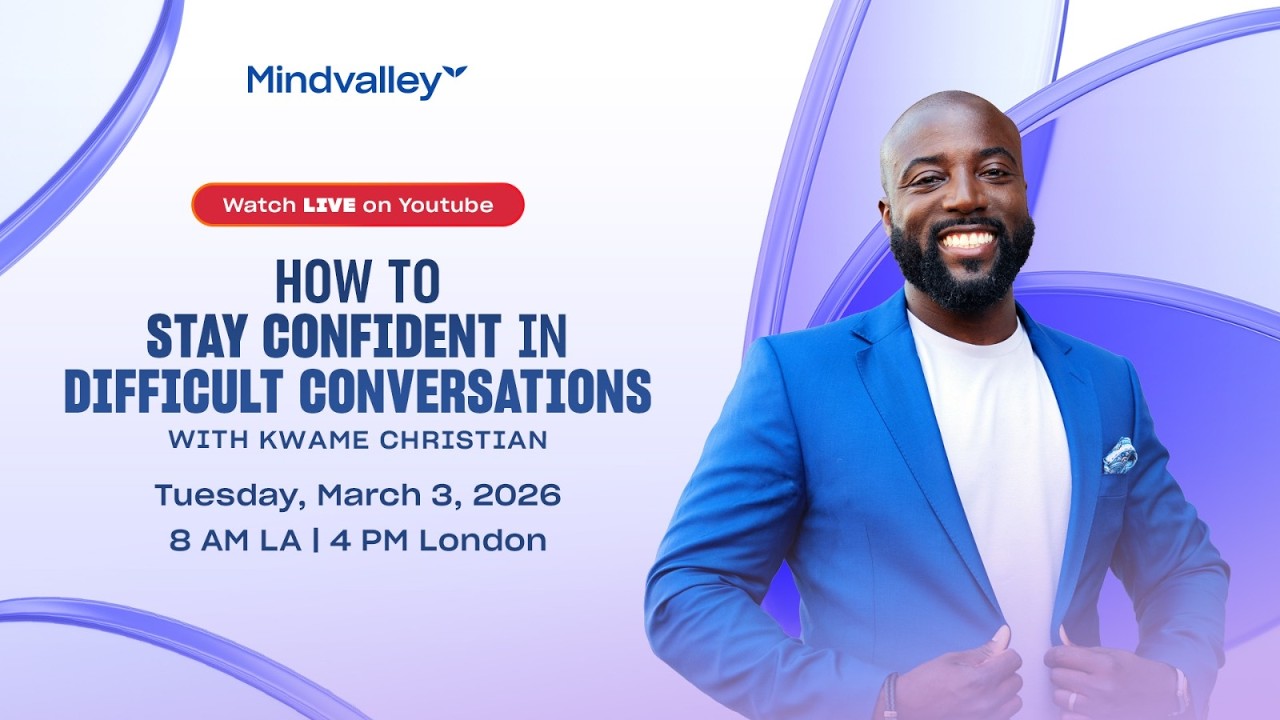 How to Stay Confident in Difficult Conversations | LIVE with Kwame Christian