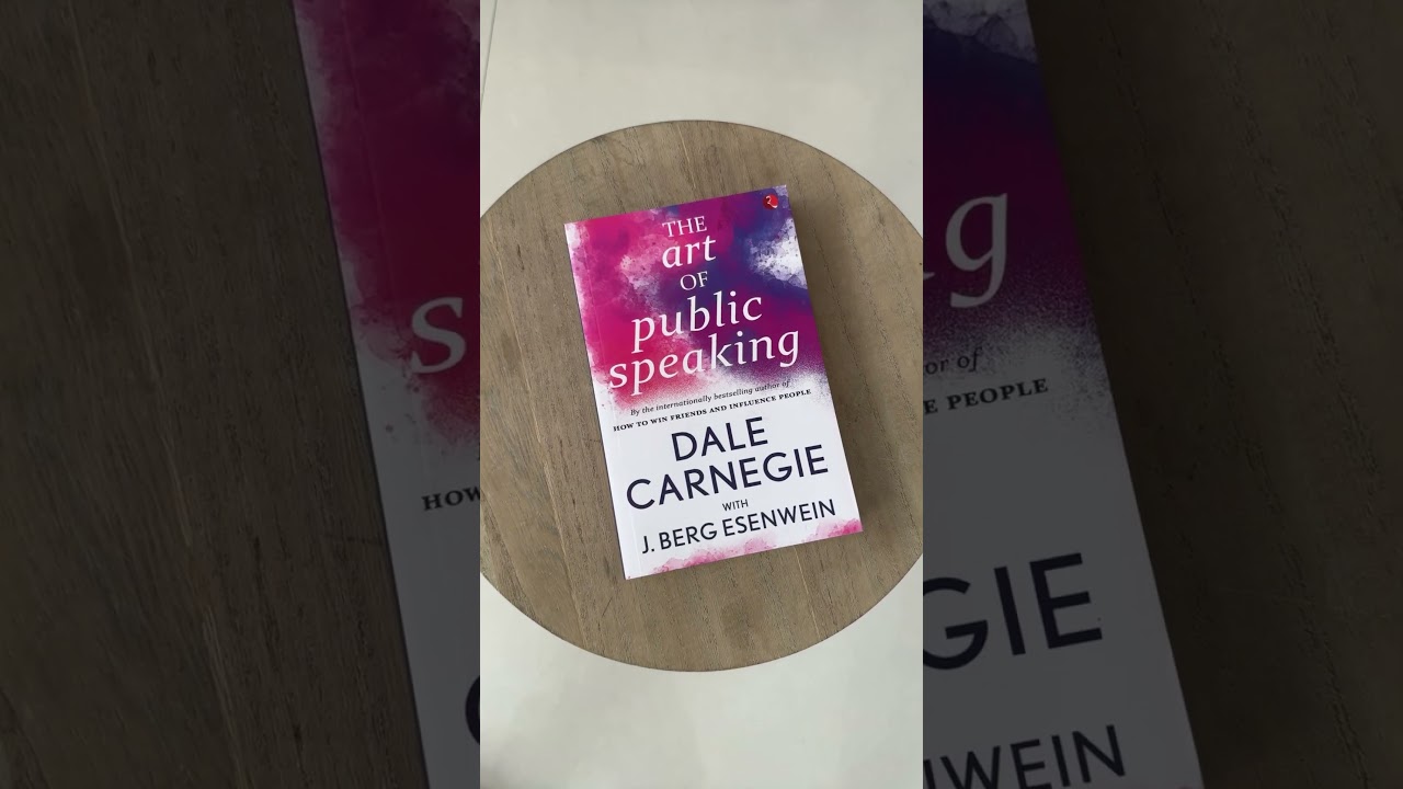 Want to buy?Art of public speaking book - Dale Carnegie