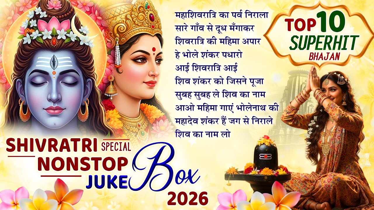 Shiv Bhajan | MahaShivratri Ka Parv Nirala ~ शिवरात्रि का पर्व निराला | Shivratri Special JukeBox🔱🙏🏻