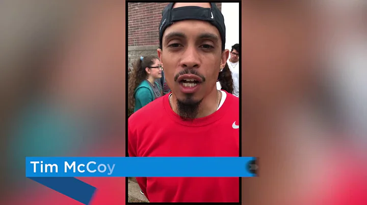 Students run and walk to Capitol in support of teachers