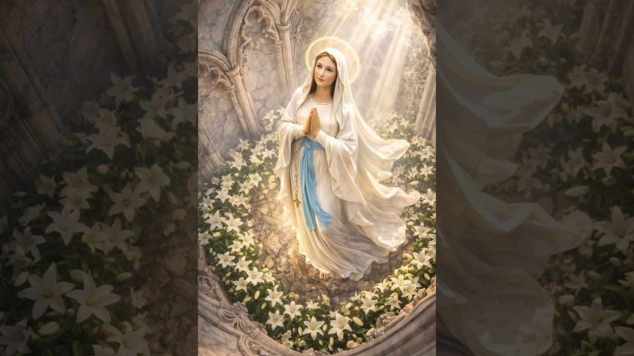 6-й день, шестой день, новена, молитва к Богоматери Лурдской - О Богоматерь Бернадетта
