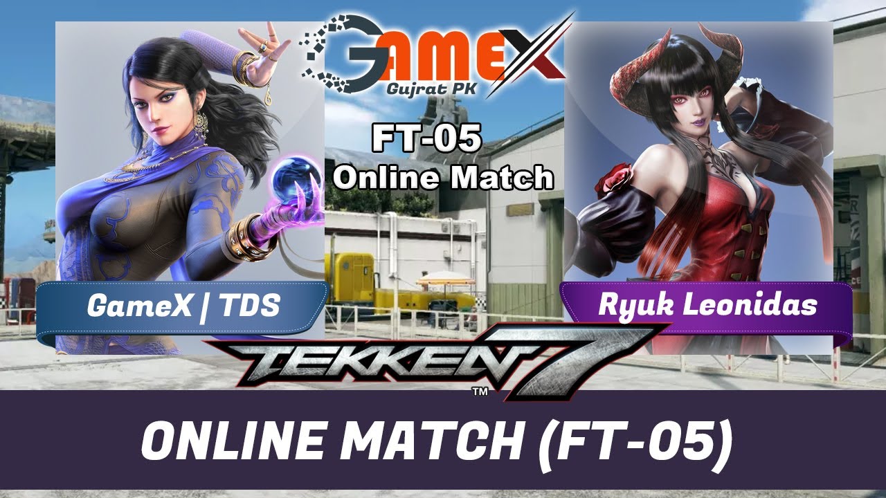 Tekken 7 GameX | TDS vs Ryuk Leonidas (Ft-05 Online Match)