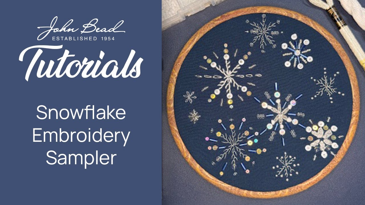 Набор для вышивания «Снежинка» для магазинов Michaels.