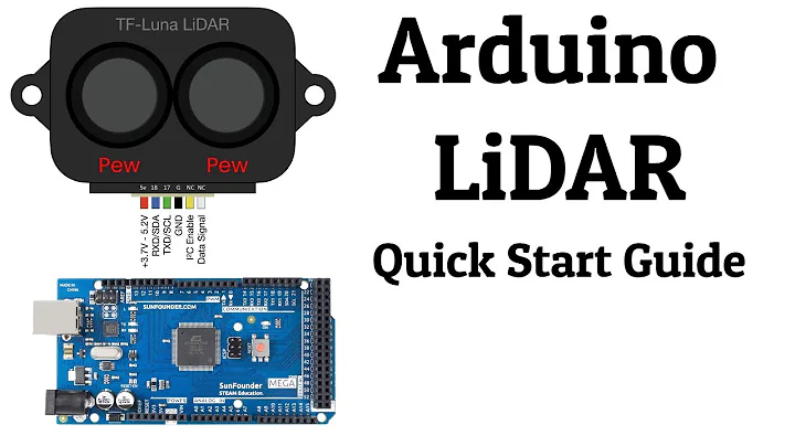 Arduino LiDAR Quick Start Guide with the TF-Luna
