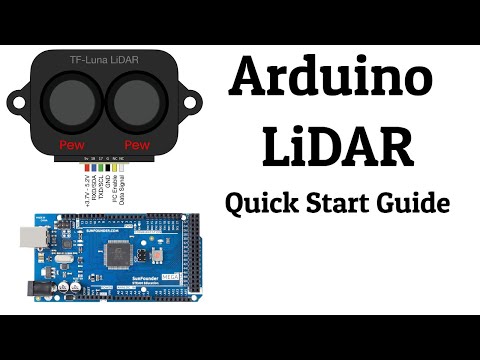 Arduino Lidar Quick Start Guide With The Tf-Luna