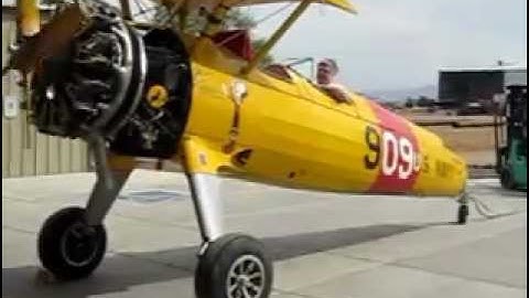 Stearman First Run