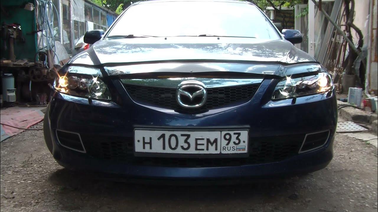 FAQ: Инструкция по снятию передних фар MAZDA 6 - Mazda 6 (1G) GG, 2 л, 2005 года