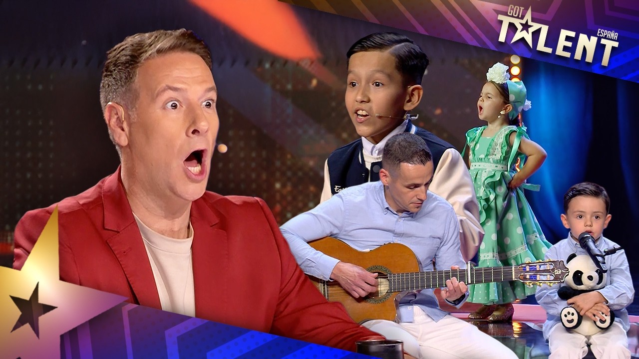 Talento INFANTIL: estos tres niños te van ROBAR el corazón | Audiciones 8 | Got Talent España 2026