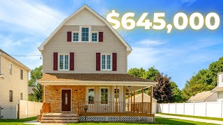 SNEAK PEAK to this Gorgeous Colonial Home For Sale in Long Island