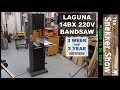 Laguna 14BX 220V bandsaw three-week and three-year reviews