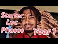Starter Loc Phases | My Starter Loc Journey | First 9 Months of The Journey #dreadlockjourney