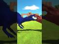 Will Dark Blue Shimo Beat Red Evil Mechagodzilla #shorts #arbs #godzilla