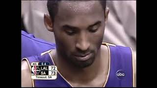 Lakers Spurs Game 5 2004 Playoffs Last 2 Minutes