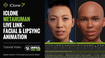 iClone MetaHuman Live Link Part 2: Facial & Lipsync Animation for UE4
