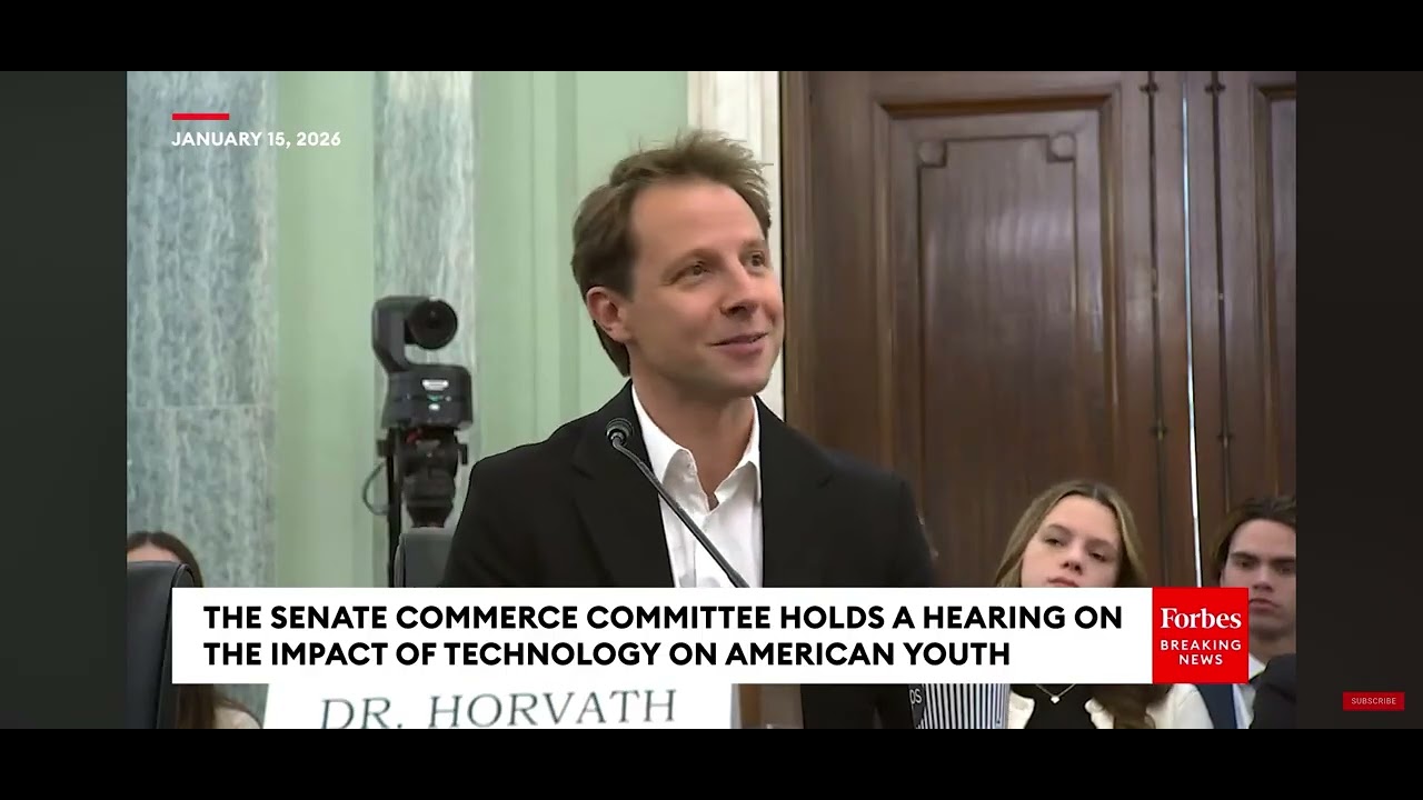 Dr Jared Cooney Horvath - Senate Judiciary Committee - Impact on Technology on Education 