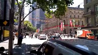 BOURKE STREET,  MELBOURNE, CBD - VIC... AUSTRALIA.......