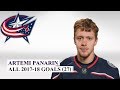 Artemi Panarin (#9) All 27 Goals of the 2017-18 NHL Season