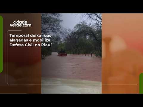 DEFESA CIVIL ALERTA PARA MAIS CHUVAS NO PIAUÍ