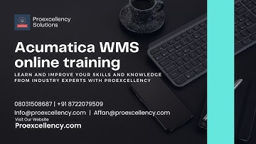 Acumatica WMS online training: Get the Skills You Need to Succeed with Professional Trainer |