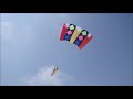 Power sled kite with camera