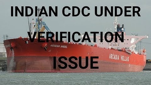 Indian CDC under verification issue