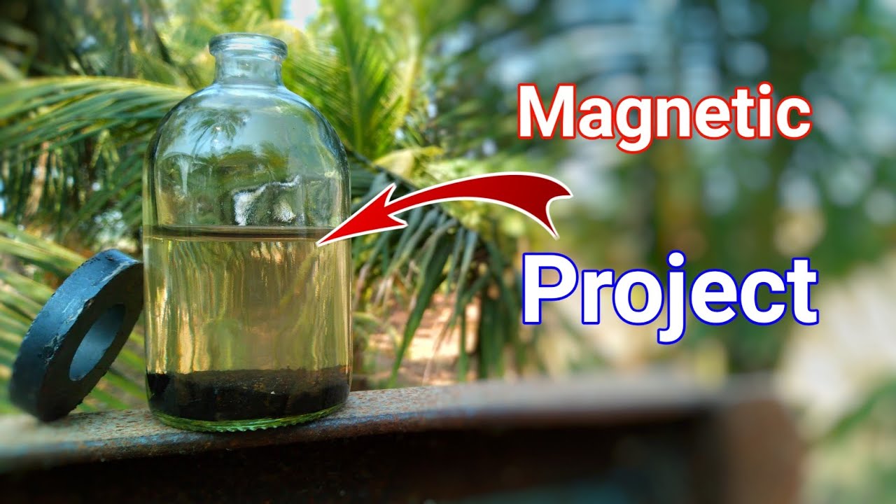 Easy Magnet Trick Use Metal Powder | 