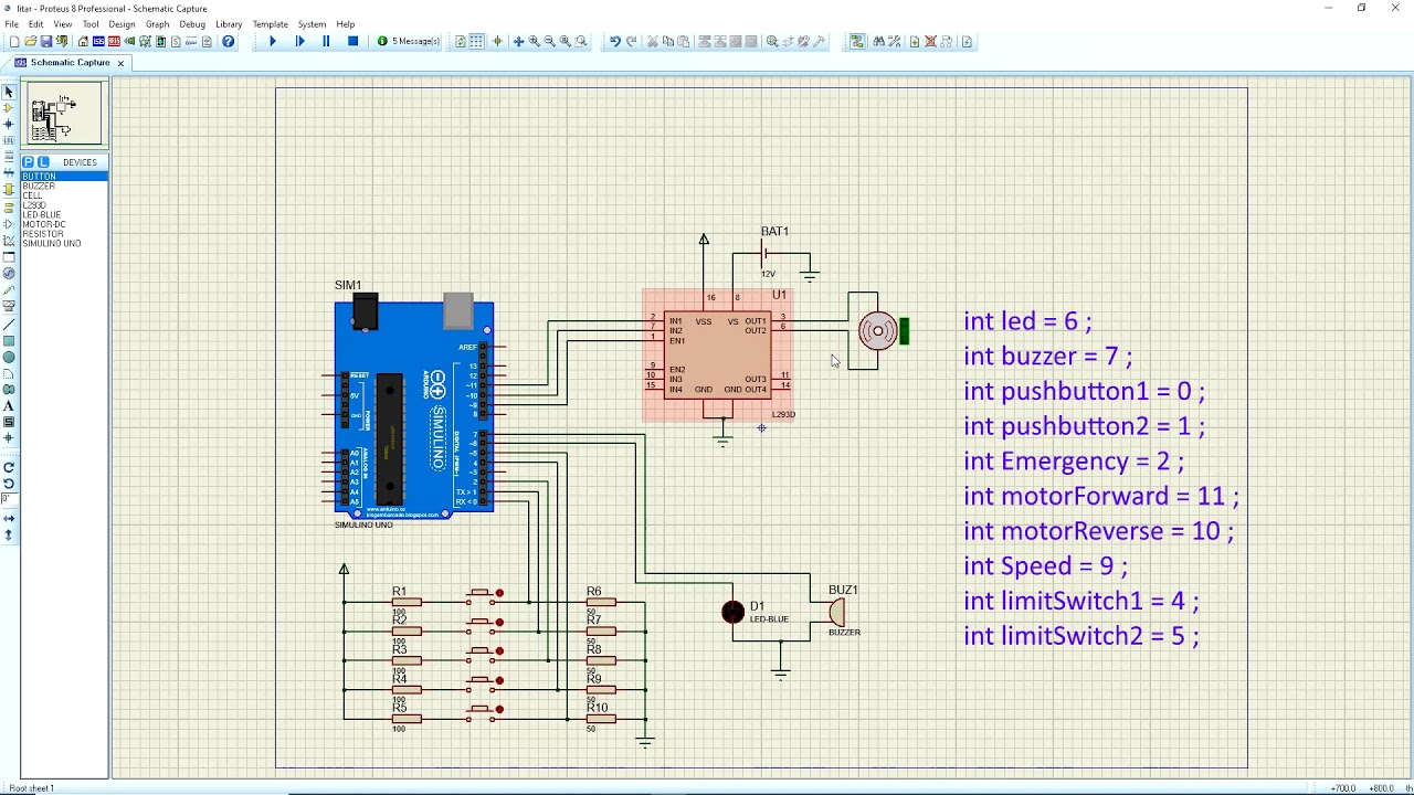 Auto-gate System Tutorial (coding & simulation)by Arduino & Protheus8 ...