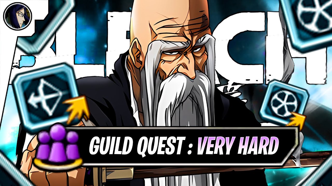 BEATING VERY HARD QUINCY GUILD QUEST! YAMAMOTO VS BALGO LEAD IN GUILD QUEST!  Bleach: Brave Souls! 