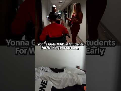 Thumbnail for Yonna Gets MAD at Students For Waking Her up..
