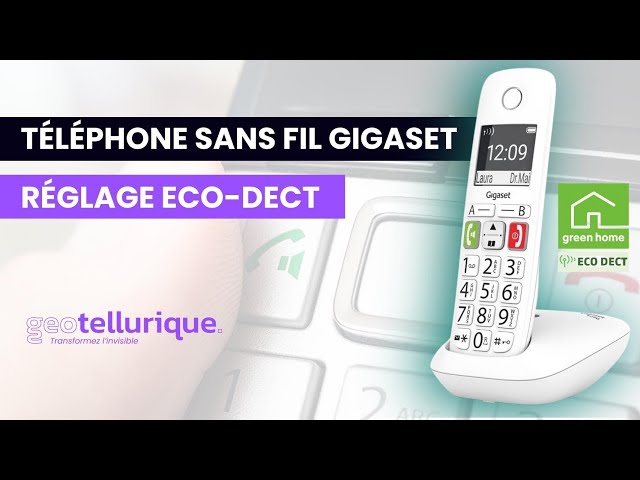 Téléphone sans fil Gigaset CL660 duo avec répondeur - Mode ECO-DECT+