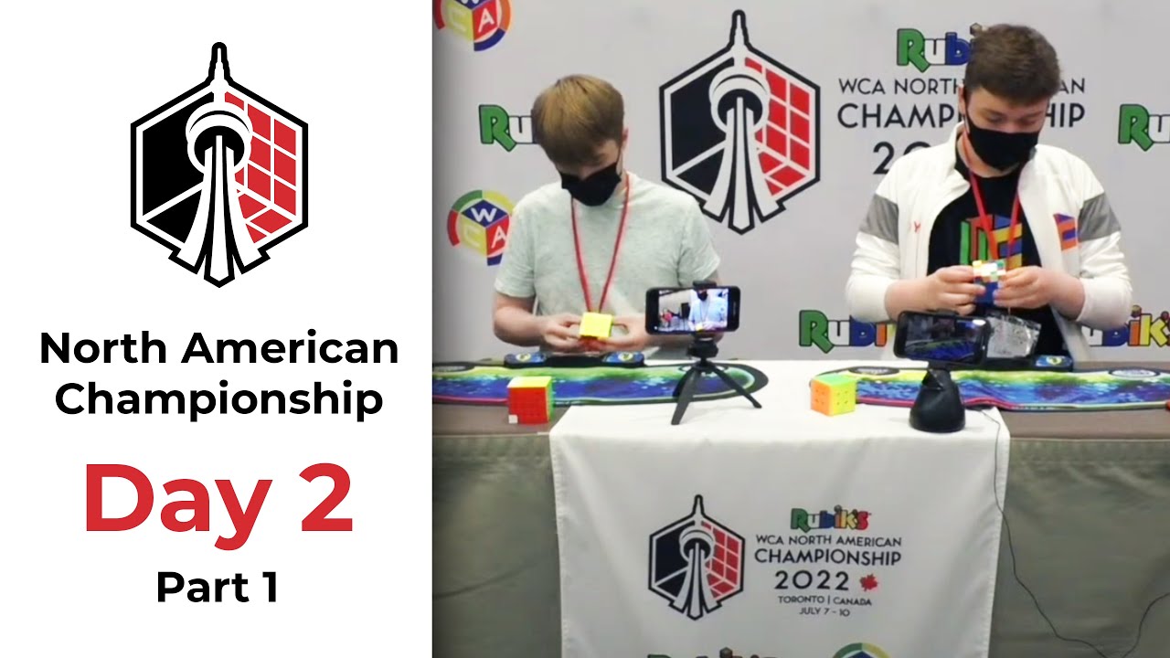 Rubik's WCA North American Championships 2022 - Day 2 (Part 1) 