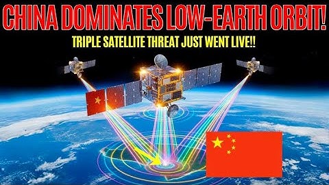 Nieuwe Chinese satellieten hebben zojuist een geheime versnelling in de ruimtetechnologie ontsloten!