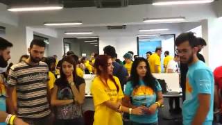 The buzz before the finalists are picked at HackCyprus 2015