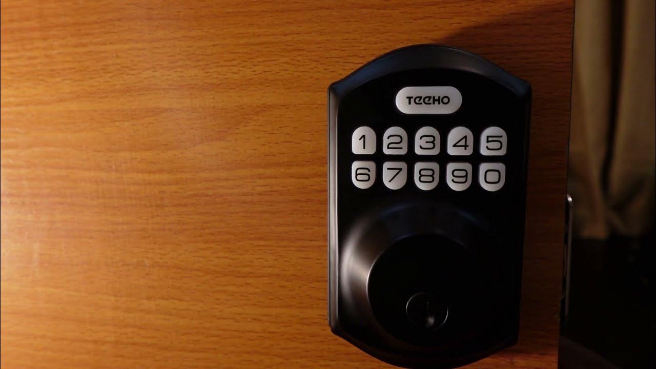 TEEHO Door Lock Programming Instructions YouTube