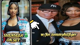 #shenseea & #tommyhilfiger himself and #shenyeng at #vmas #2023