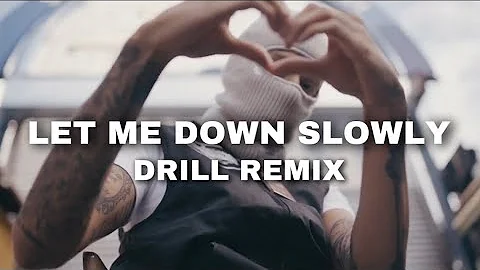 Alec Benjamin - Let Me Down Slowly (OFFICIAL DRILL REMIX)