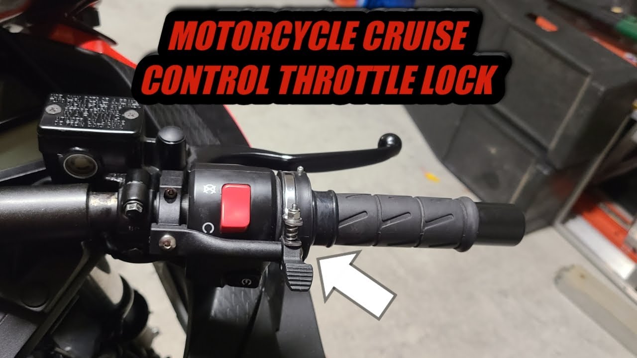 universal cruise control motorcycle throttle lock