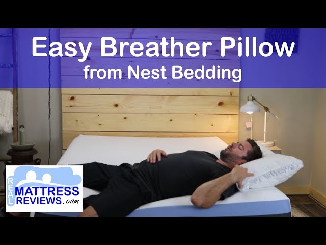 Nest Bedding Easy Breather Memory Foam Pillow Size Standard