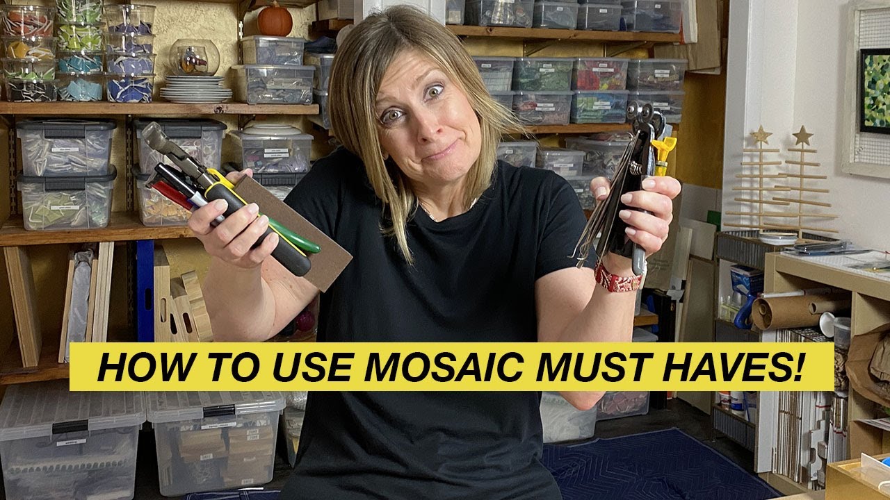 Cutting Tiles - Tools, Tips, Techniques  Learn How to Mosaic – The Mosaic  Store