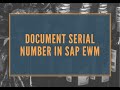 Track Every Product in SAP EWM | Serial Number Management Explained in S/4HANA