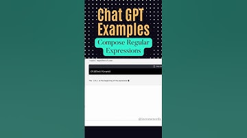 Learn How to Use ChatGPT in a Few Minutes | Compose Regex 🔥😎