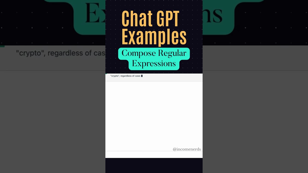 Learn How to Use ChatGPT in a Few Minutes | Compose Regex 🔥😎